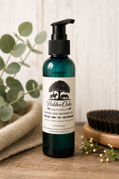 Natural Silk Grooming Oil 4 oz