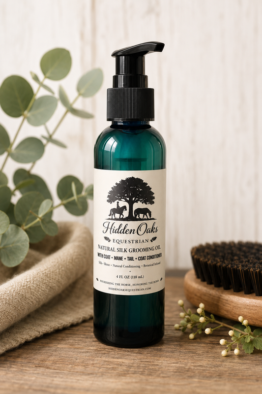 Natural Silk Grooming Oil 4 oz