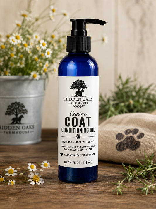 Hidden Oaks Farmhouse Canine Coat Conditioning Oil