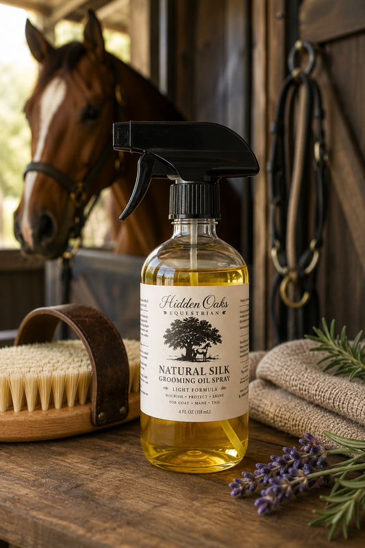 Natural Silk Grooming Oil Spray - 10 oz Recipe