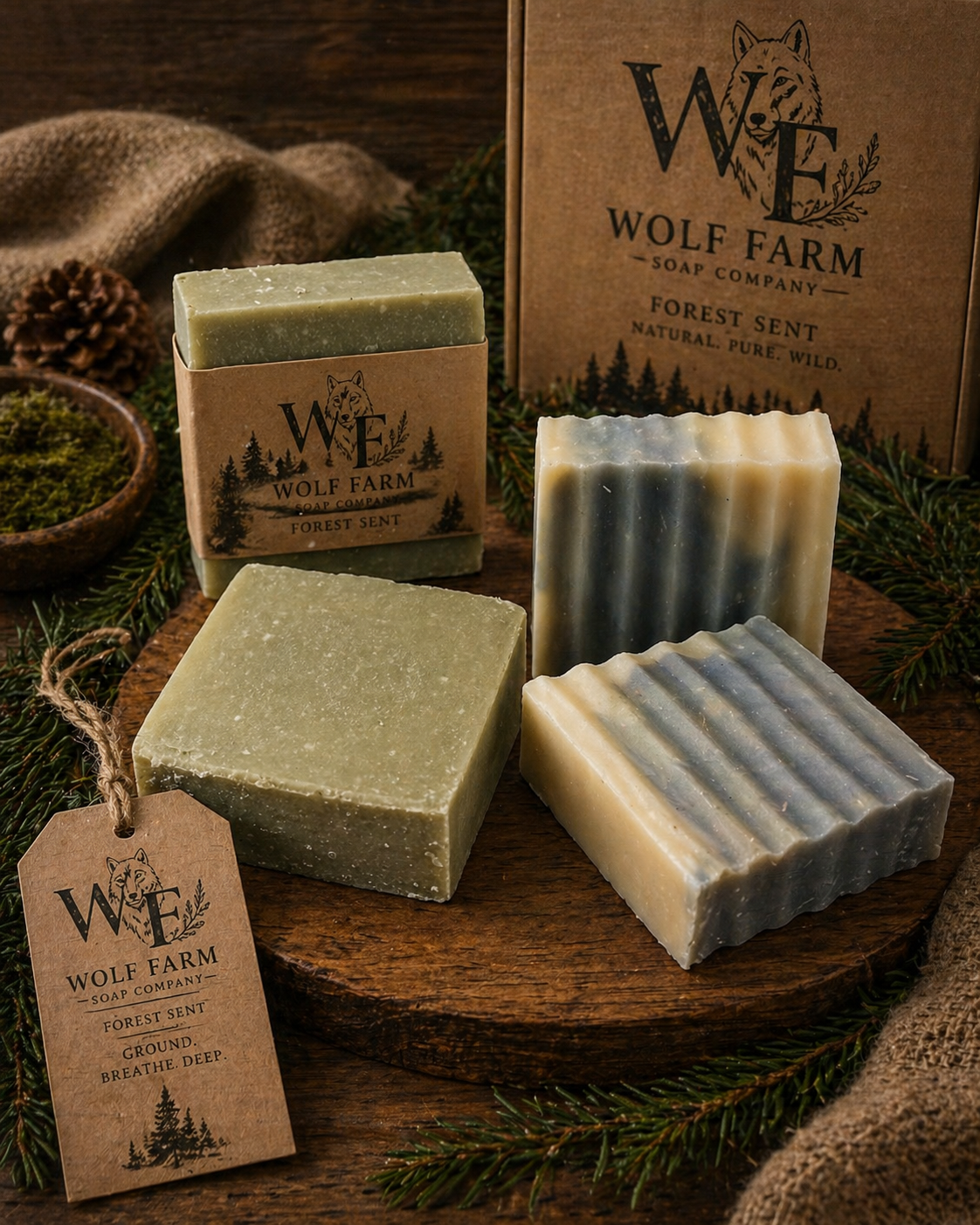 Fresh Forest Tallow Bar 3-4 oz