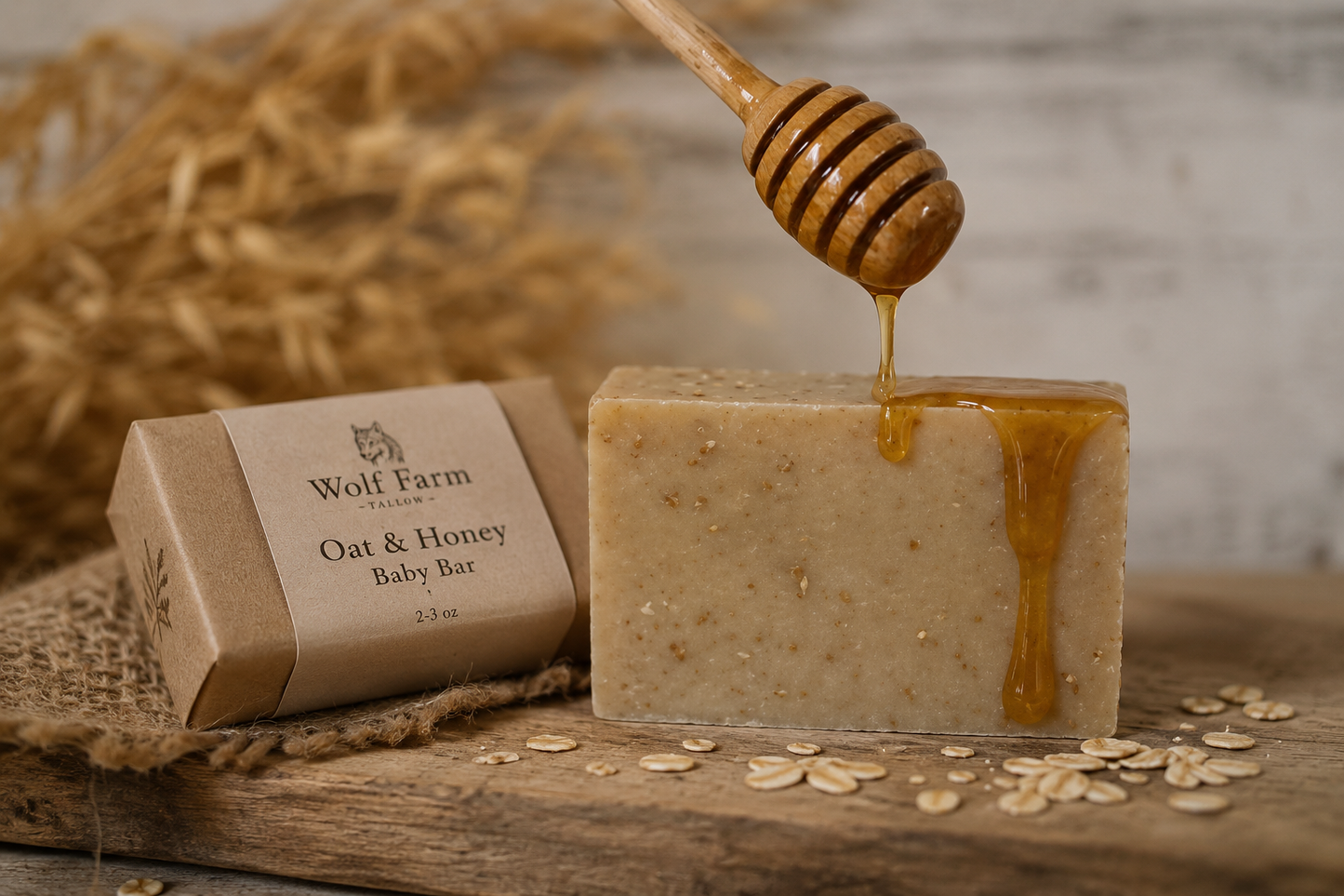 Oat & Honey Baby Bar 2-3 oz