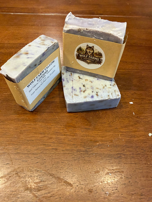 Purple Clay Lavender Soap 3-4 oz